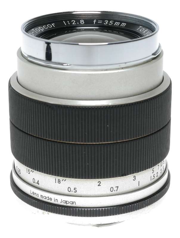 Topcon RE Auto Topcor 2.8 f=35mm wide angle SLR lens 2.8/35mm vintage