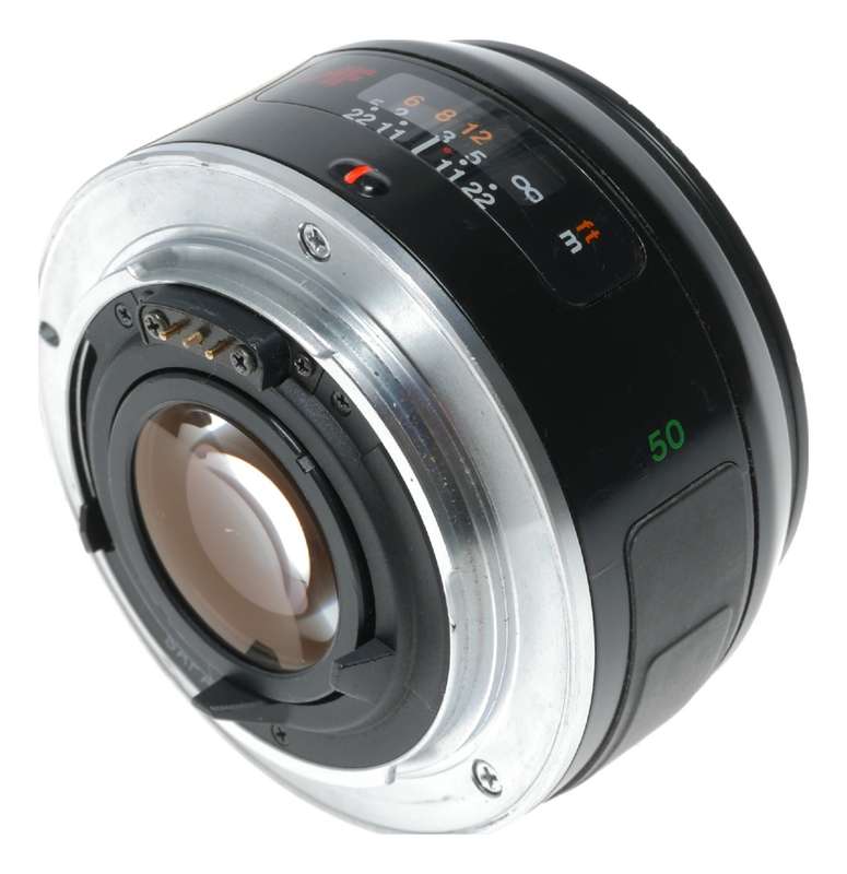 Olympus lens AF 50mm 1:1.8 vintage film camera lens 1.8/50mm
