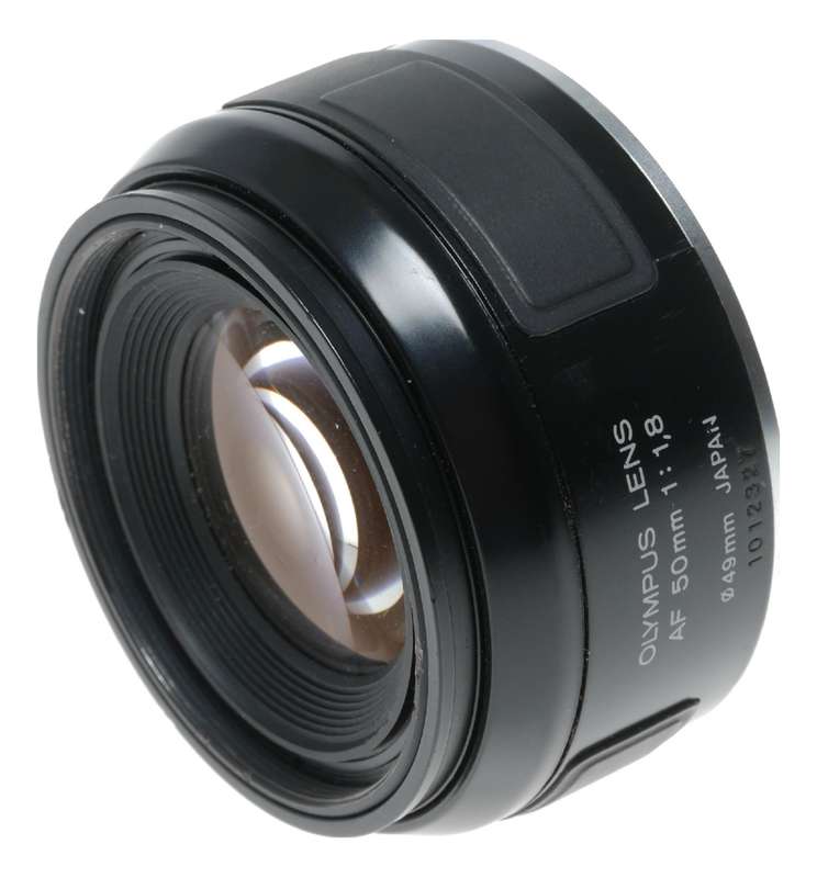 Olympus lens AF 50mm 1:1.8 vintage film camera lens 1.8/50mm