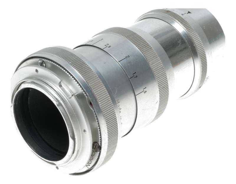 Contax Sonnar 1:4 f=135mm RF Vintage camera lens 4/135 chrome Zeiss