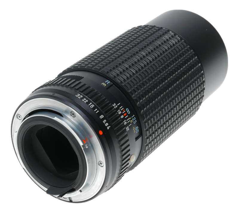 SMC Pentax-M 1:4 200mm coated SLR film camera lens f/4 lens set 4/200
