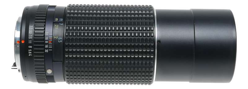 SMC Pentax-M 1:4 200mm coated SLR film camera lens f/4 lens set 4/200