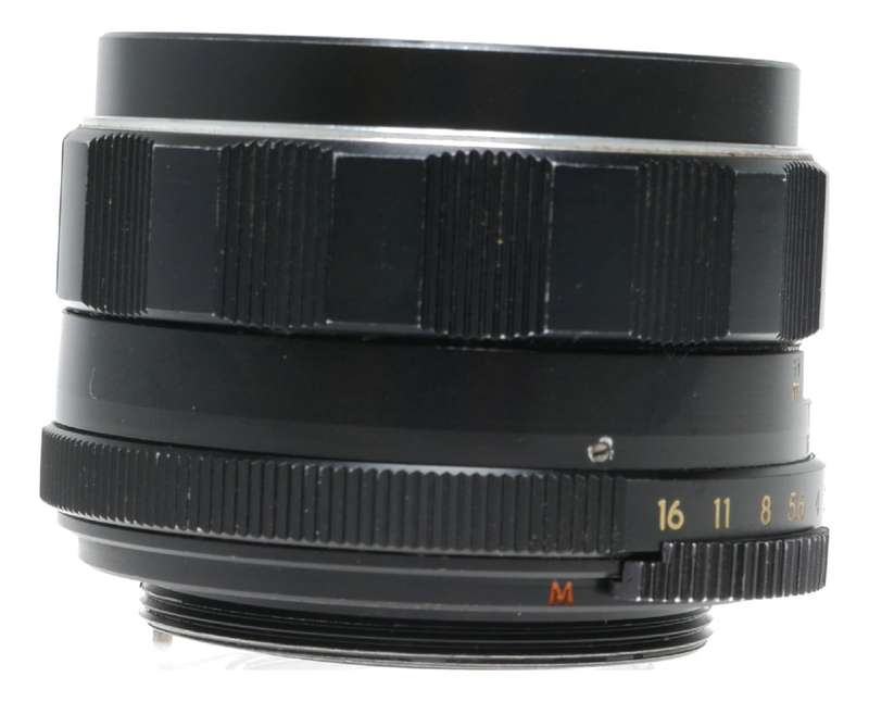 Super-Takumar 1:2/55 Asahi 35mm vintage film camera lens SLR 55mm f/2