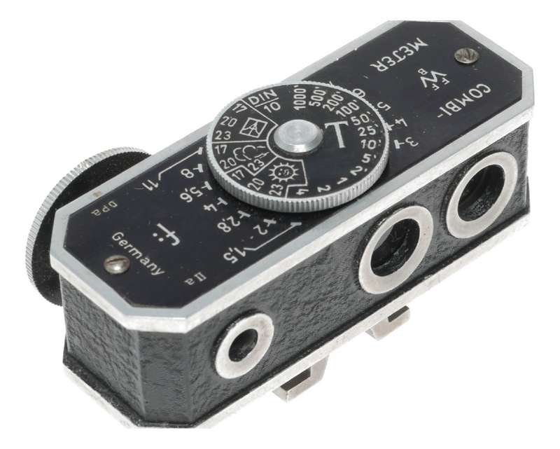 Vintage cold shu rangefinder accessory ffwb meter combi meter Germany
