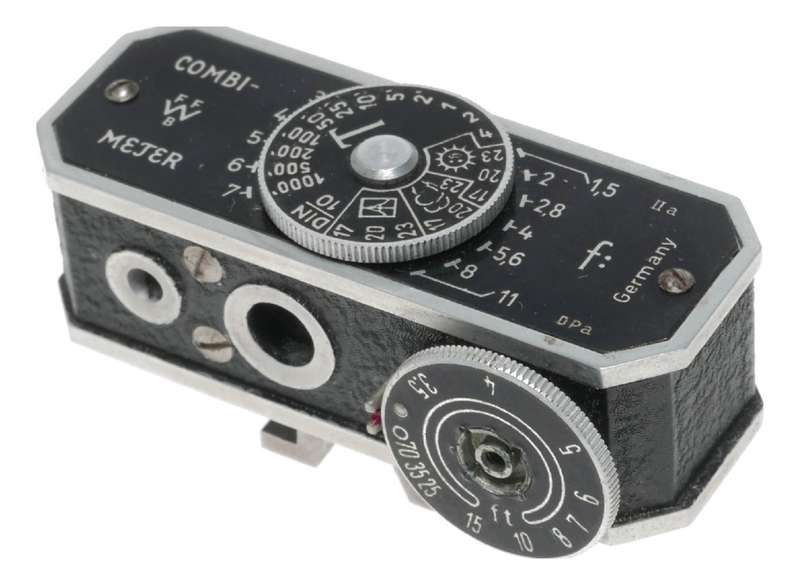 Vintage cold shu rangefinder accessory ffwb meter combi meter Germany
