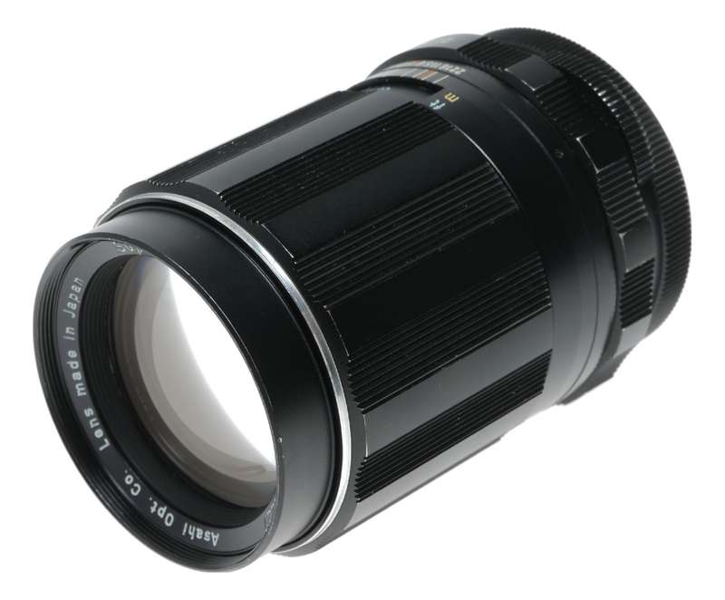 Pentax Super Takumar Asahi 3.5/135mm f/3.4 tele lens screw mount SLR