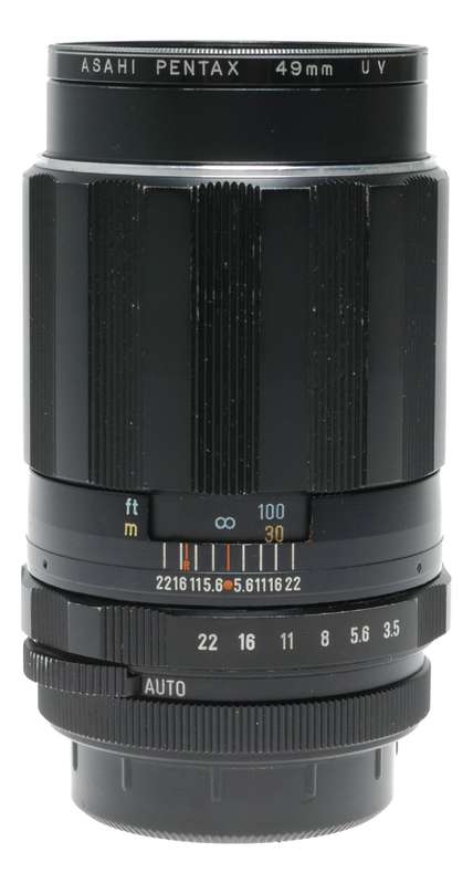 Pentax Super Takumar Asahi 3.5/135mm f/3.4 tele lens screw mount SLR