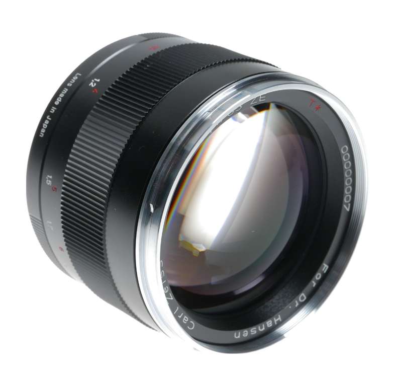 Planar 1.4/85 ZE T* f=50mm Carl Zeiss f/1.4 lens rare edition limited
