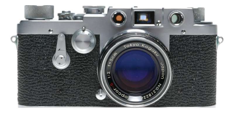 Leotax TV Rangefinder film camera M39 Topcor-S 1:2 f=5cm f/2 50 mm