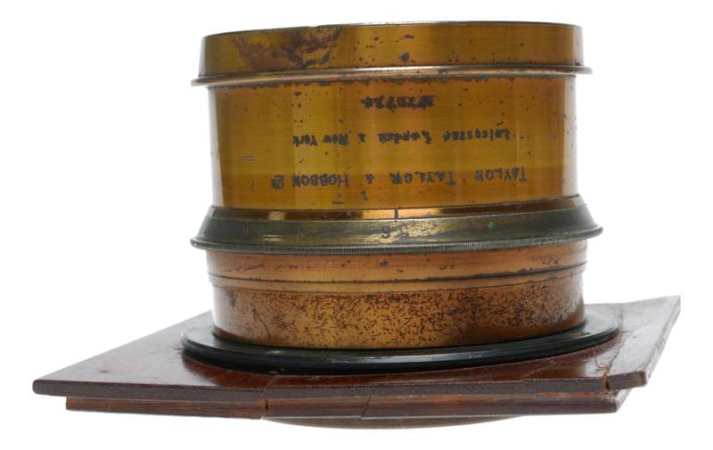 Cooke 13 inch Series Ivf/5.6 Anastigmat vintage brass lens wood lens board