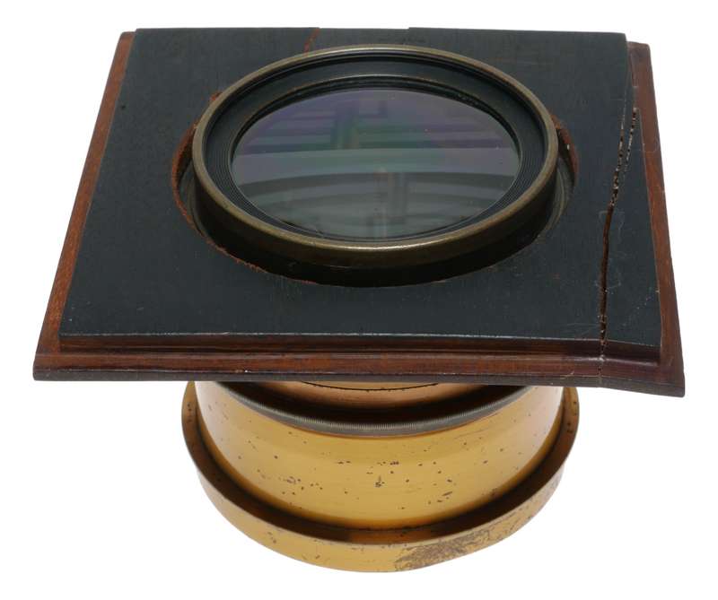 Cooke 13 inch Series Ivf/5.6 Anastigmat vintage brass lens wood lens board