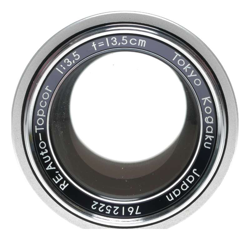 Topcon RE Auto-Topcor 1:3.5 f=13,5cm f/3.5 f=135mm Vintage SLR camera lens