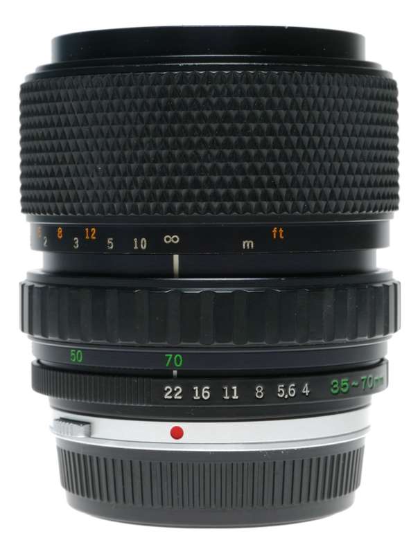 Olympus OM-System S Zuiko MC Auto-Zoom 1:4 f=35-70mm vintage camera lens