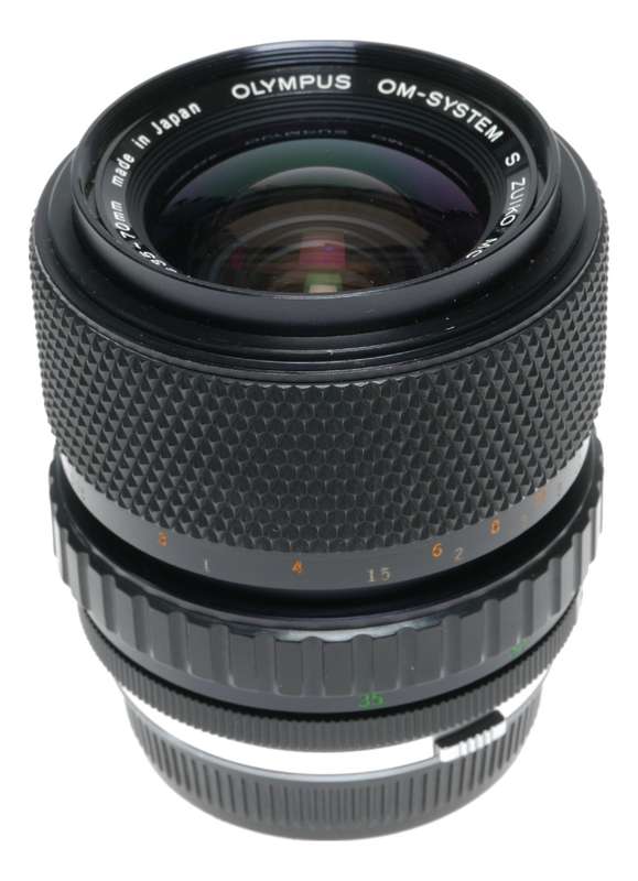 Olympus OM-System S Zuiko MC Auto-Zoom 1:4 f=35-70mm vintage camera lens