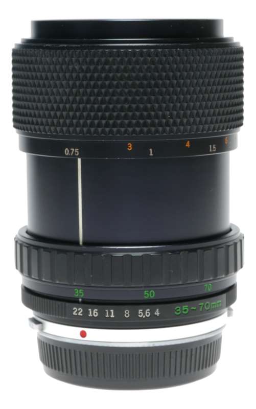 Olympus OM-System S Zuiko MC Auto-Zoom 1:4 f=35-70mm vintage camera lens