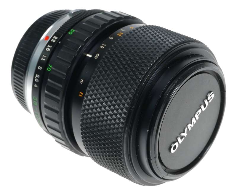 Olympus OM-System S Zuiko MC Auto-Zoom 1:4 f=35-70mm vintage camera lens