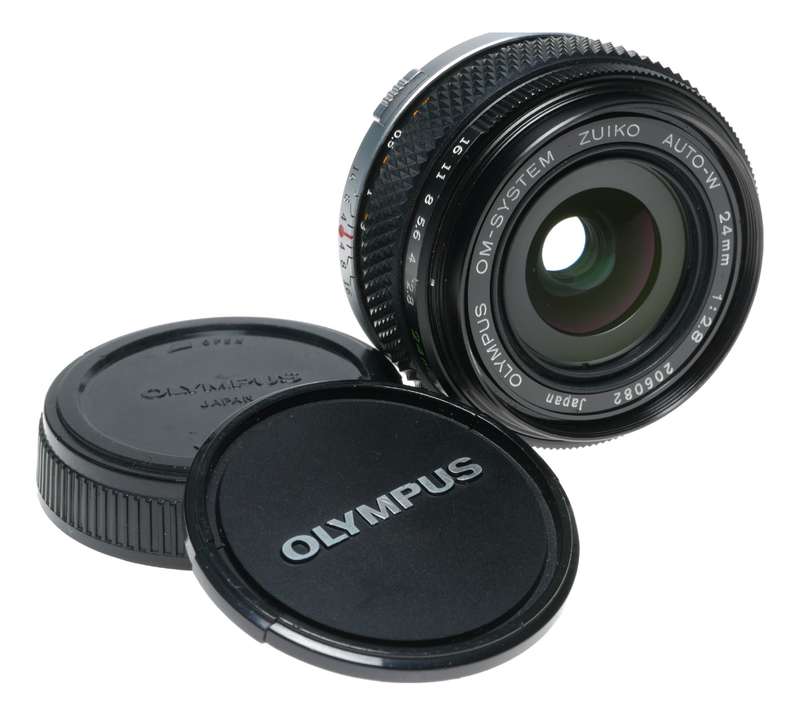 Olympus 24mm 1:2.8 Om-System Zuiko Auto-W f/2.8 24mm wide angle