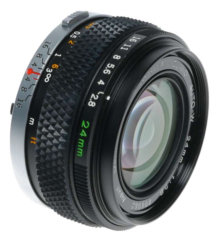 Olympus 24mm 1:2.8 Om-System Zuiko Auto-W f/2.8 24mm wide angle