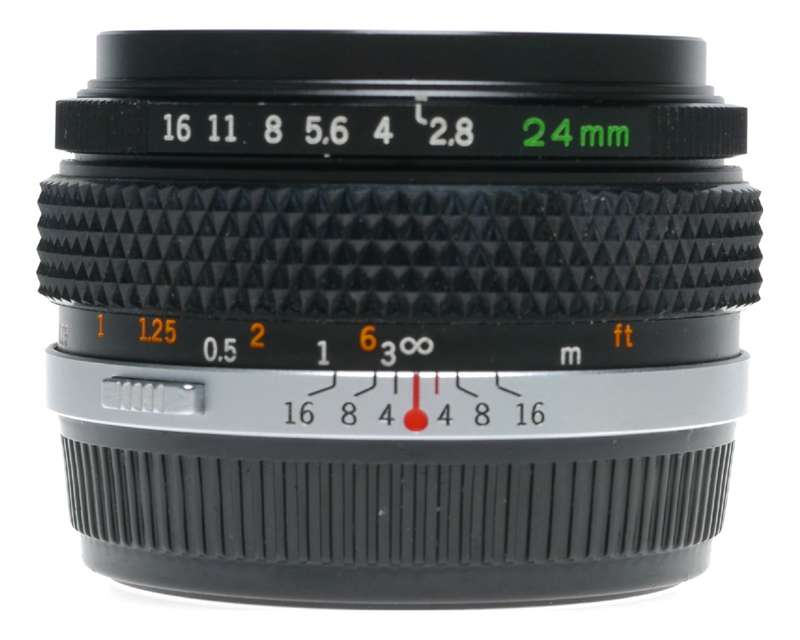 Olympus 24mm 1:2.8 Om-System Zuiko Auto-W f/2.8 24mm wide angle