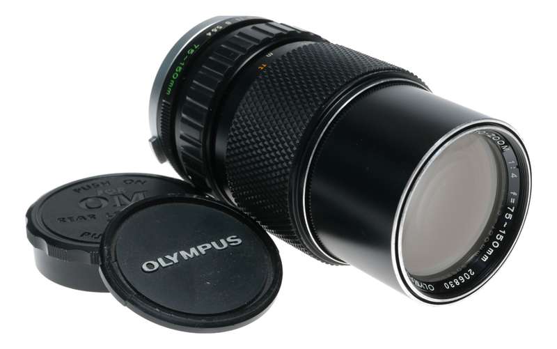 Olympus OM-System Zuiko MC Auto-Zoom 1:4 f=75-150mm vintage camera lens