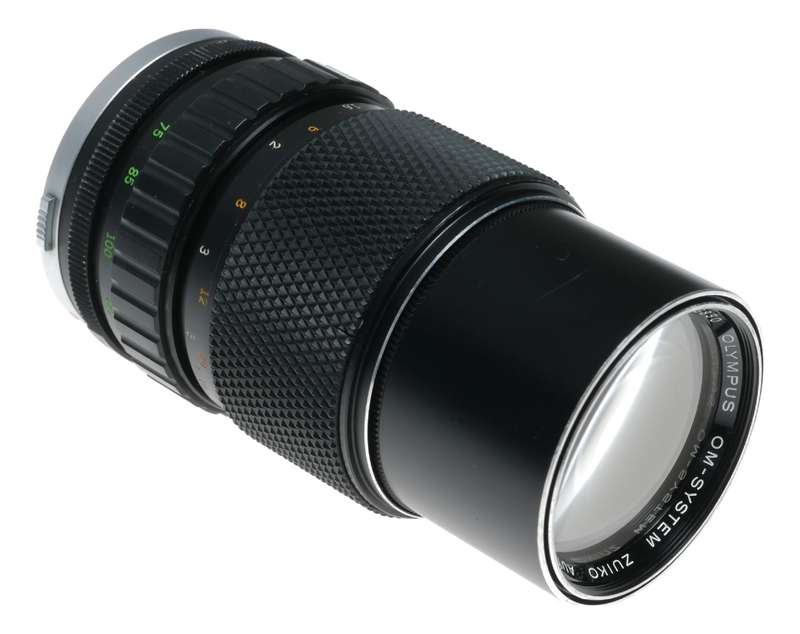 Olympus OM-System Zuiko MC Auto-Zoom 1:4 f=75-150mm vintage camera lens
