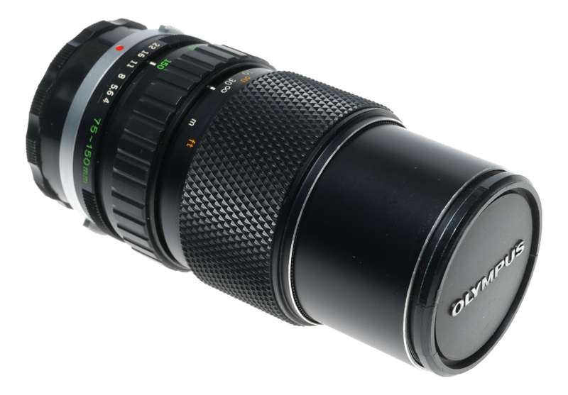 Olympus OM-System Zuiko MC Auto-Zoom 1:4 f=75-150mm vintage camera lens
