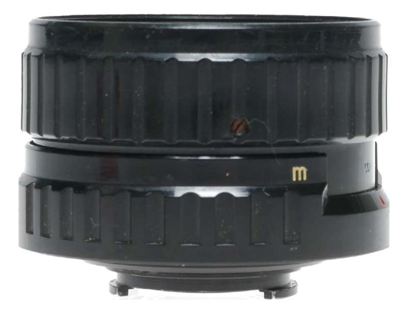 Pentax-110 1:2.8 50mm subminiature lens f/2.8 lens caps 2.8/50mm