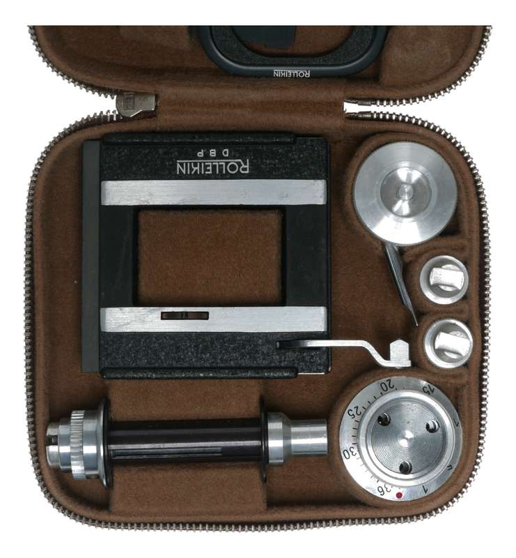 Rollei 3.5 conversion kit TLR vintage 35mm film camera 120 accessory