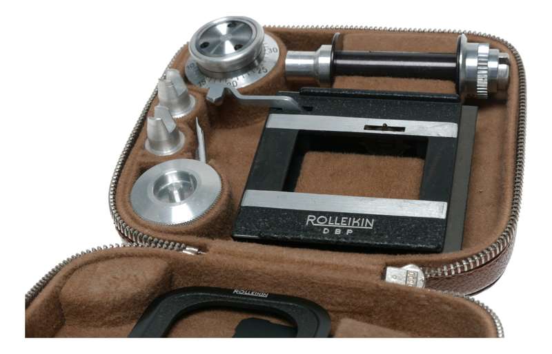 Rollei 3.5 conversion kit TLR vintage 35mm film camera 120 accessory
