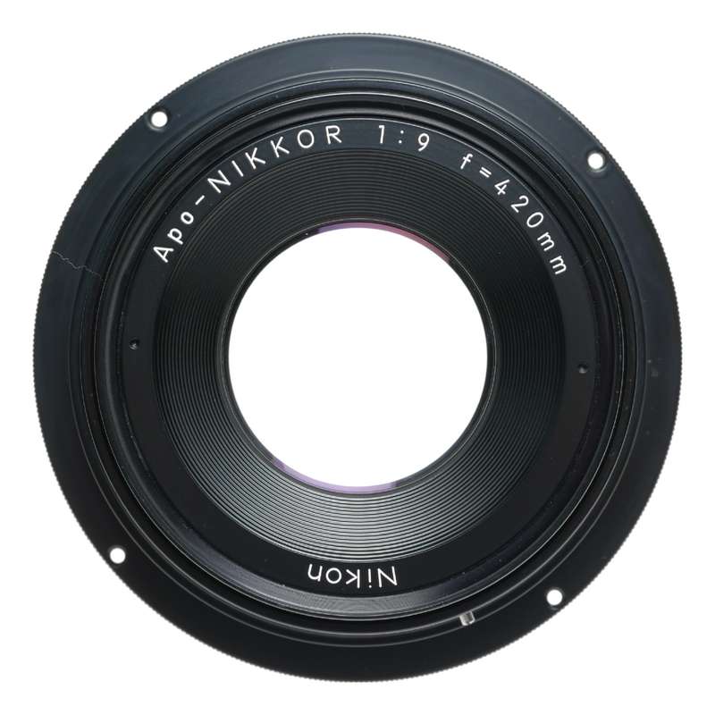 Apo-Nikkor 1:9 f=420mm NIKON 9/420 mm f/9 Large Format vintage lens
