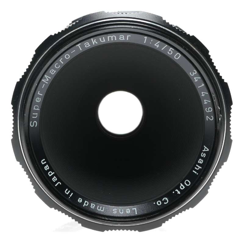 Super-Macro-Takumar 1:4/50 Pentax Asahi f/4 close focus vintage SLR lens