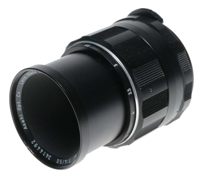 Super-Macro-Takumar 1:4/50 Pentax Asahi f/4 close focus vintage SLR lens