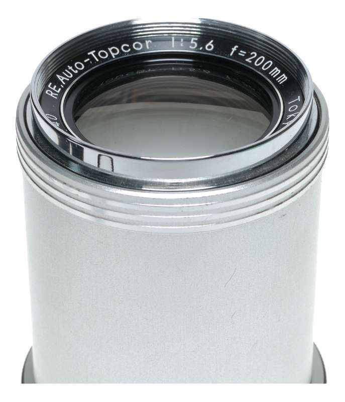 Topcon RE Auto-Topcor 1:5.6 f=200mm f/5.6 f=200mm Vintage SLR camera lens