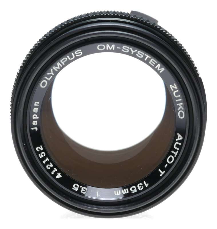 Olympus 3.5/135mm OM-System Zuiko Auto T f/3.5 f=135mm vintage SLR lens