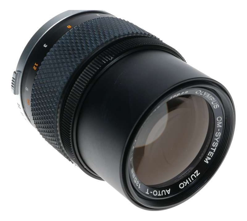 Olympus 3.5/135mm OM-System Zuiko Auto T f/3.5 f=135mm vintage SLR lens