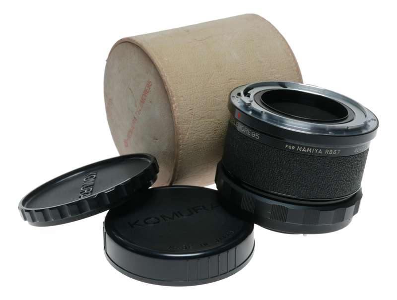 Mamiya RB67 Telemore95 Komura lens converter adapter