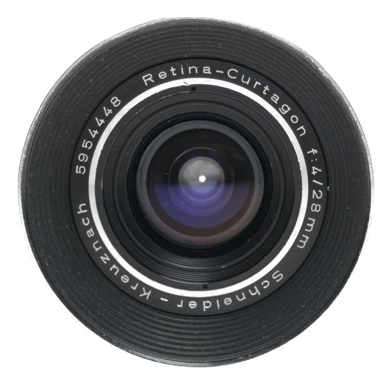 Retina-Curtagon f4/28mm Schneider wide angle vintage lens 4/28 hood