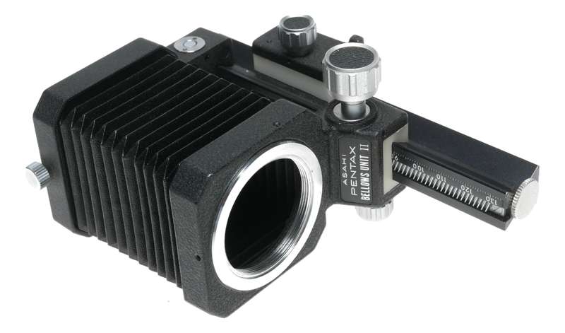Asahi Pentax Bellows Unit II vintage SLR film camera close focus macro accessory