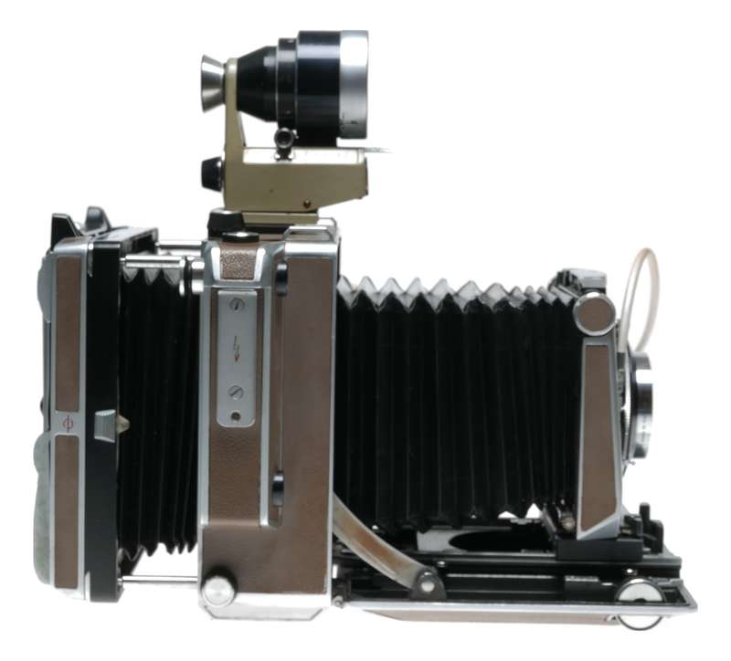 Linhof Technica IV 4x5 film camera 3 lenses grip cable finder backs set
