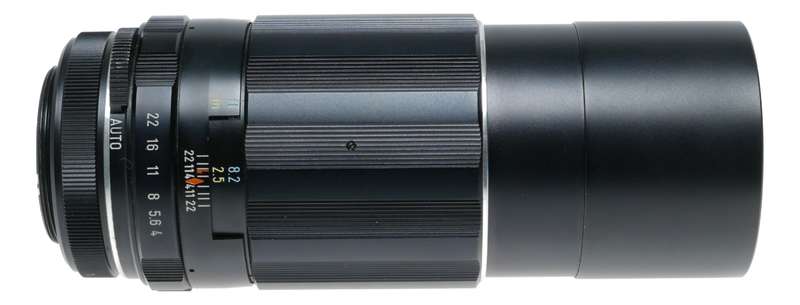 Super-Takumar 1:4/200 Asahi f=200mm Pentax f/4 vintage SLR lens