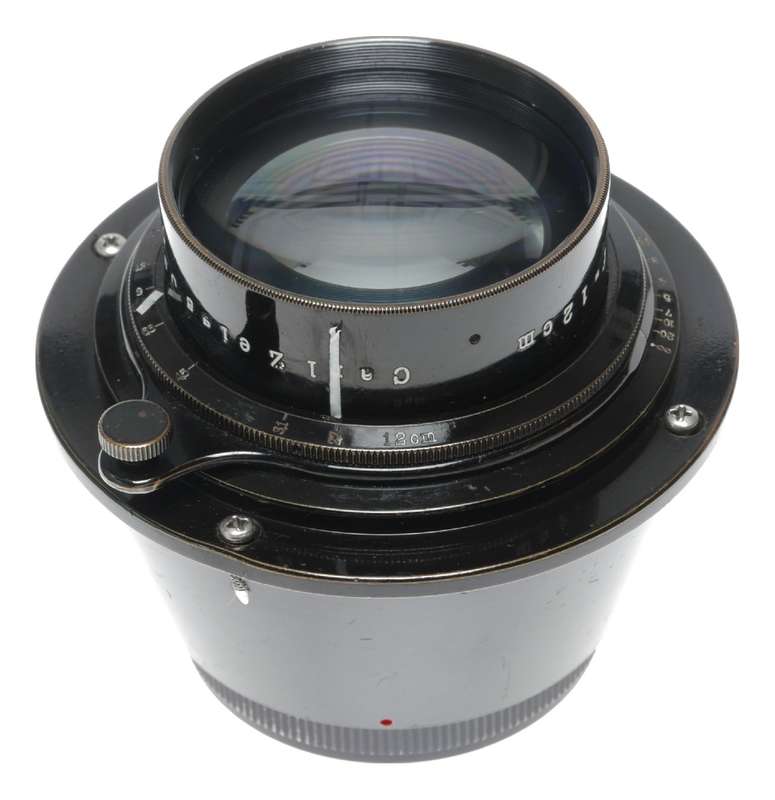 Tessar 2.7 f=12cm Carl Zeiss Jena f/2.7/120mm vintage German lens