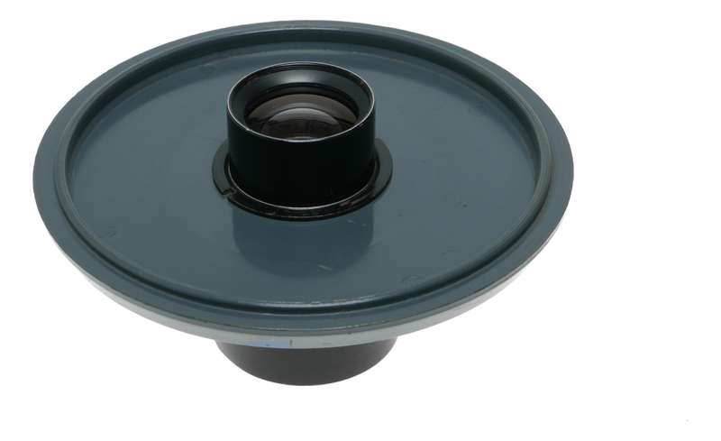 Raptar Telephoto Wollensak 10 inch f/5.6 lens with shutter and board