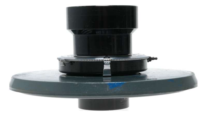Raptar Telephoto Wollensak 10 inch f/5.6 lens with shutter and board