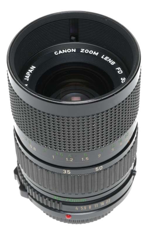 Canon Zoom Lens FD 35-70mm 1:4 vintage film camera lens excellent