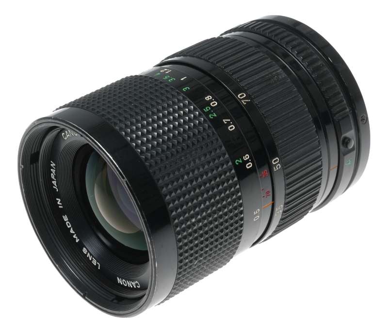 Canon Zoom Lens FD 35-70mm 1:4 classic film camera lens filter caps