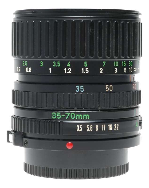 Canon Zoom Lens FD 35-70mm 1:3.5-4.5 Macro vintage SLR camera lens
