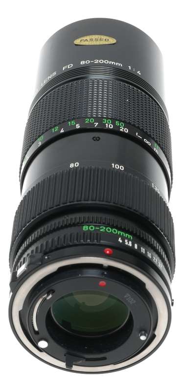 Canon Zoom Lens FD 80-200mm 1:4 vintage 35mm film camera lens