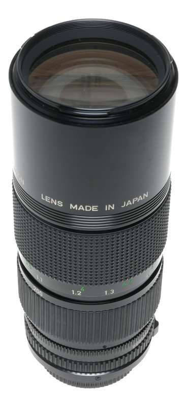 Canon Zoom Lens FD 80-200mm 1:4 vintage 35mm film camera lens