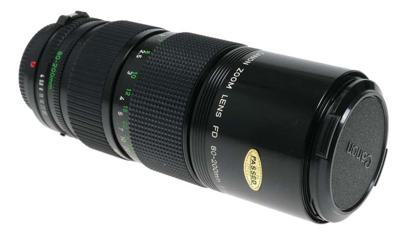 Canon Zoom Lens FD 80-200mm 1:4 vintage 35mm film camera lens