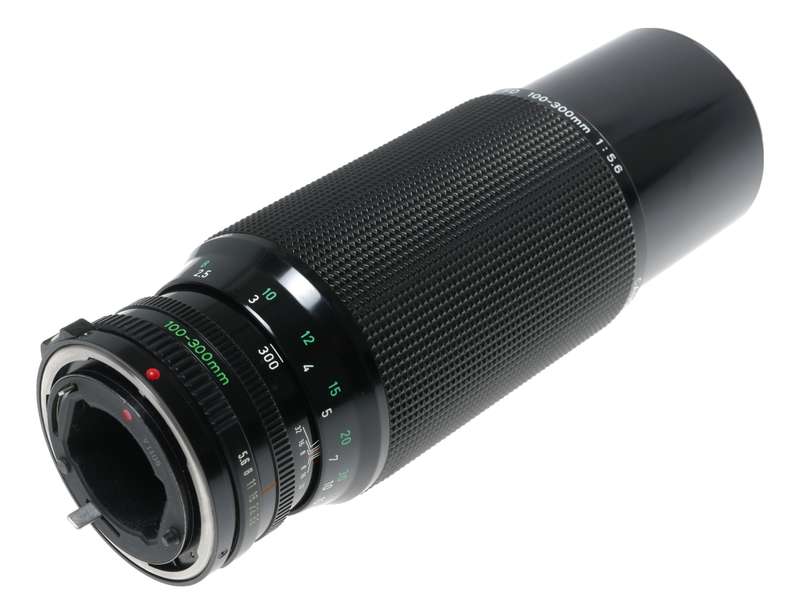 Canon Zoom Lens FD 100-300mm 1:5.6 vintage film SLR camera lens